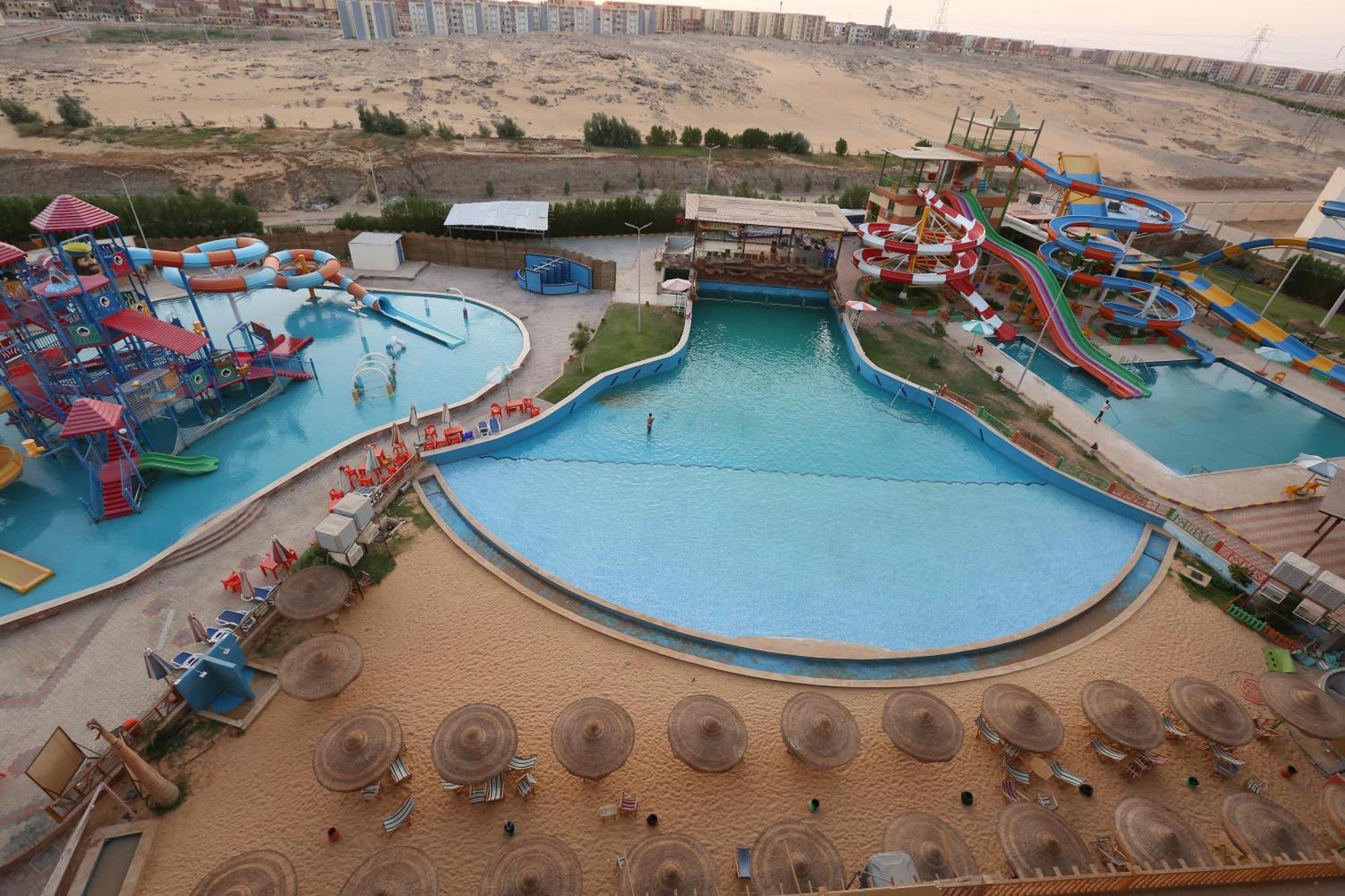 אסואן Marina Aqua Park Hotel מראה חיצוני תמונה