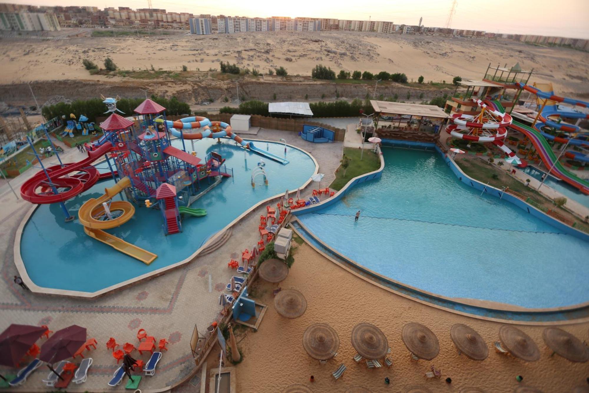 אסואן Marina Aqua Park Hotel מראה חיצוני תמונה